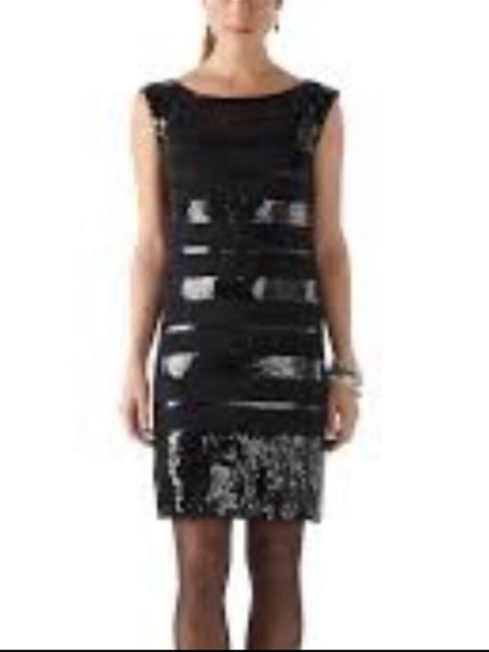 White House Black Market Sequin Bodycon Dress